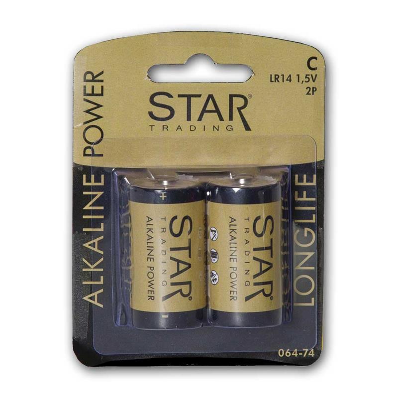 Alkaline Power Baby Batterien R14, 1,5V, 2er-Blister, Babyzelle