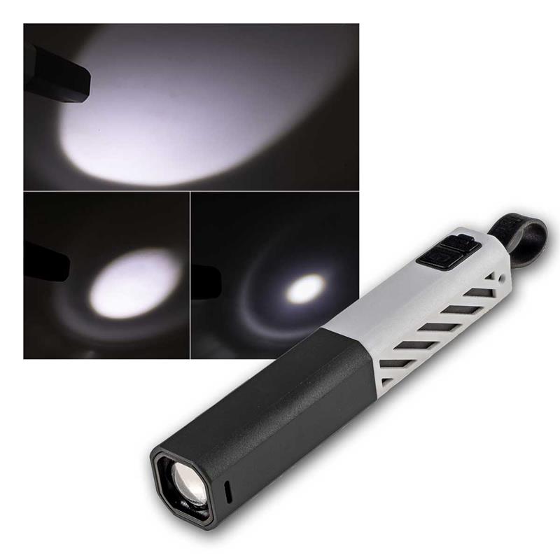 LED Taschenlampe "CTL5 Zoom", wiederaufladbar, Zoom & SOS