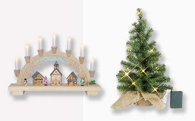 Weihnachtsdeko & Christbaum