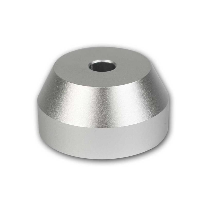 Aluminium Single-Puck "ASP1", für 7-Zoll-Vinyl-Schallplatten