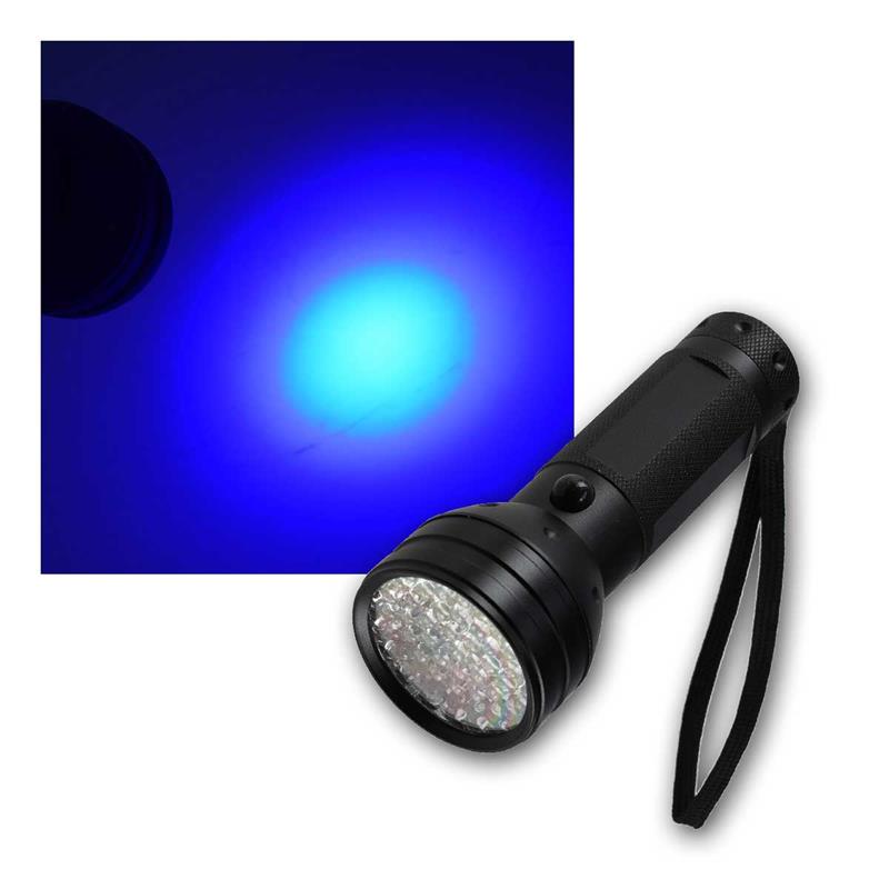 UV Taschenlampe für Geldschein, Schwarzlicht LED, 395–400nm