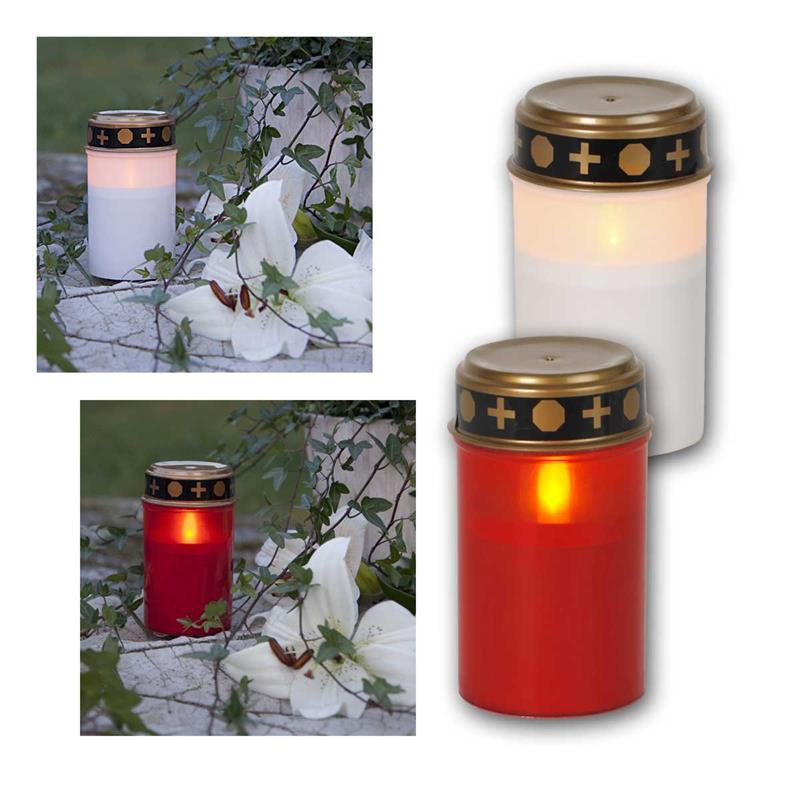 LED Gedenklicht „Serene“, mit Timerfunktion, Batteriebetrieb
