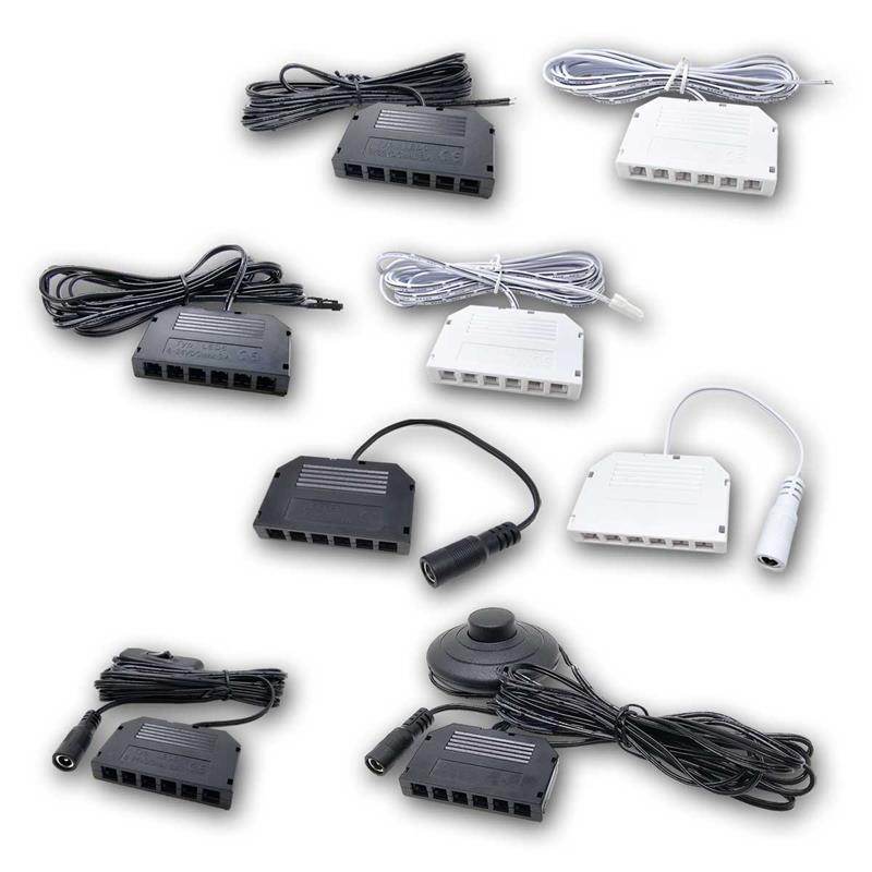 Mini AMP Verteiler mit Anschlusskabel, 2-Pin Stecksystem
