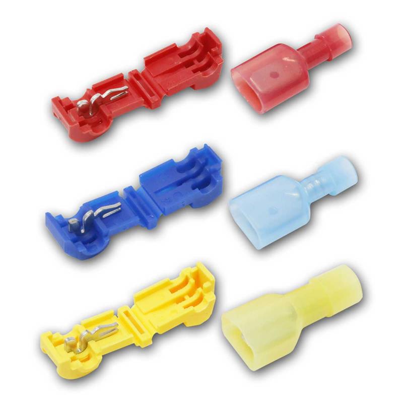 Abzweigverbinder mit Flachstecker, Klemmverbinder, Stromdiebe