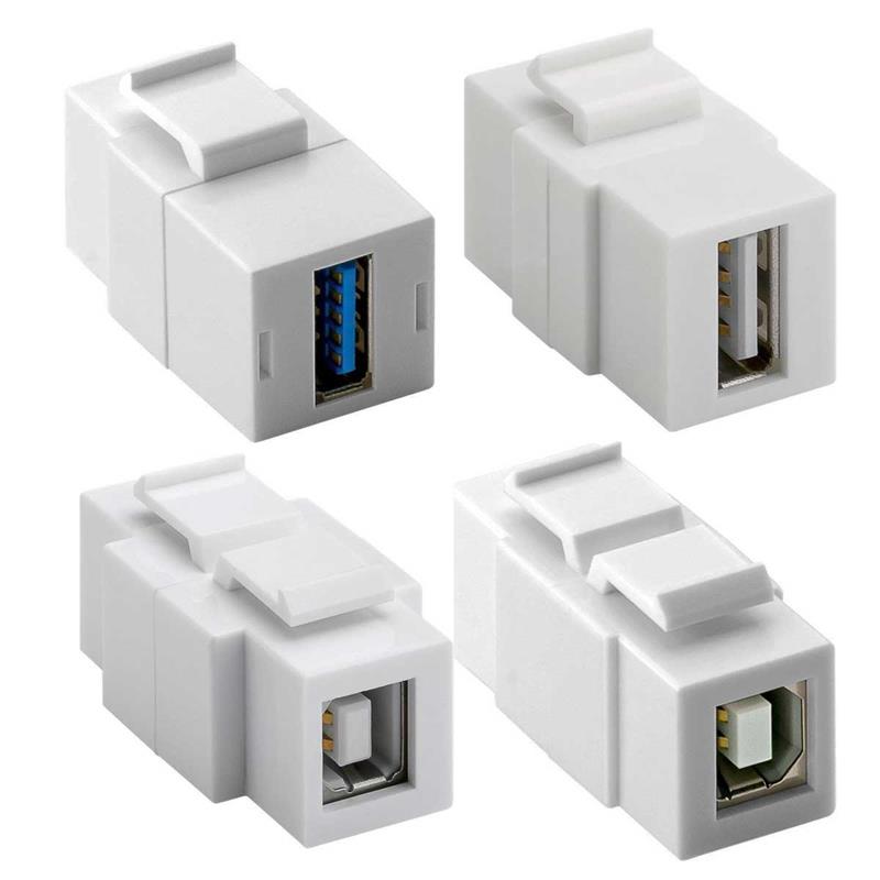 USB Keystone Modul, Snap-In Funktion, USB 2.0/3.0 Typ A & B