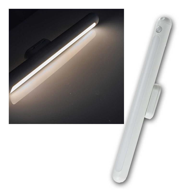 LED Leuchte mit Bewegungsmelder, aufladbar, Magnethalterung